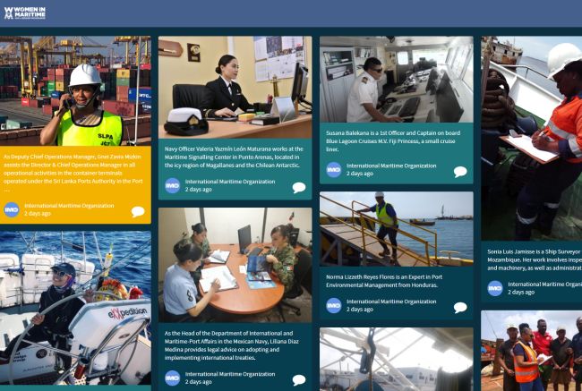 IMO Launches Photo Search For Women In Maritime - The Power Of Visibility