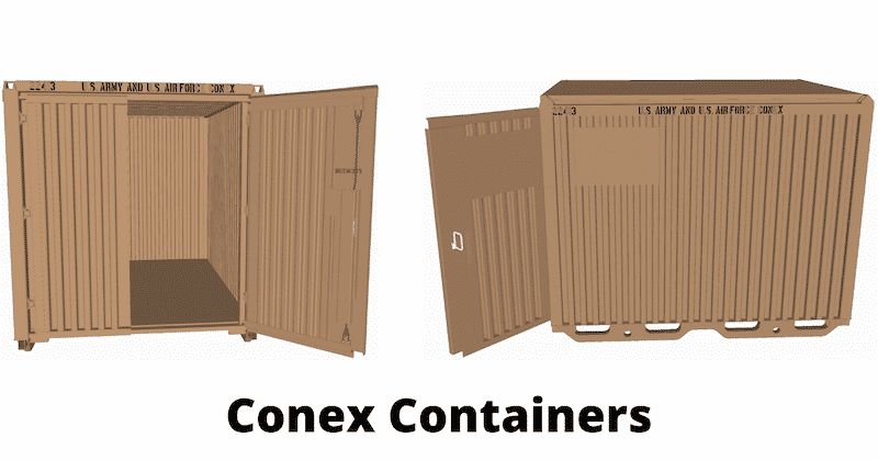 conex containers