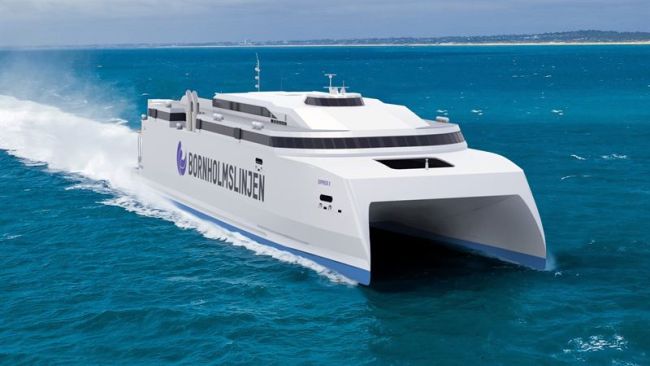 Des solutions de propulsion à haute efficacité Wärtsilä sélectionnées pour un ferry à grande vitesse spécial_Bornholm
