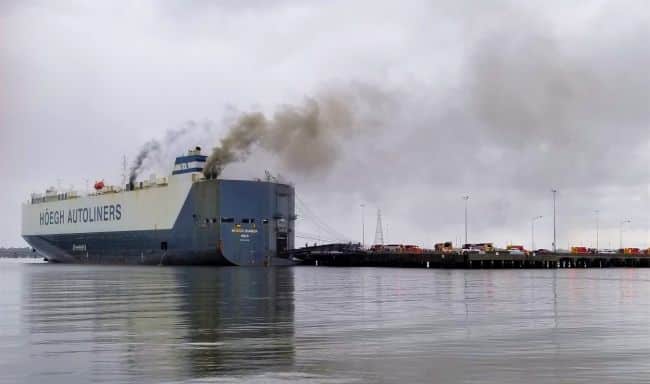 9 Firefighters Got Injured While Fighting A Fire Aboard Höegh Xiamen In Florida