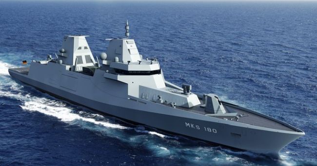 Damen gets contract for 4 MKS-180 frigates for German Navy