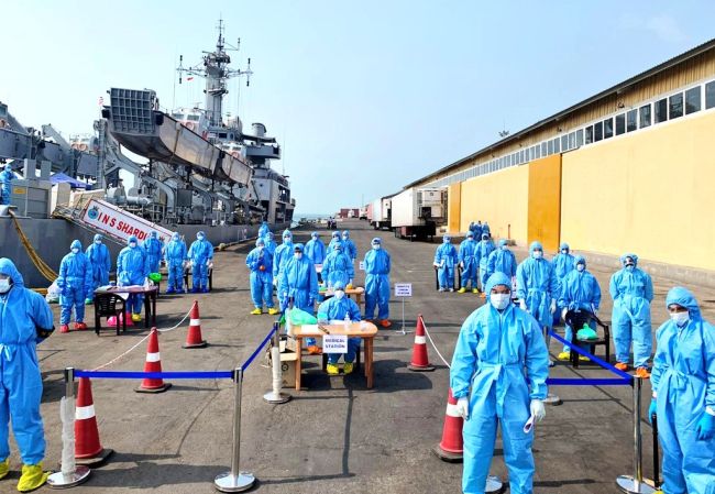 Indian Navy Commences Evacuation Of Citizens From Iran Under Operation 'Samudra Setu'