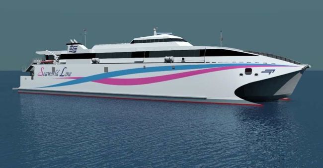 Kongsberg To Deliver Large-Size Waterjets To Incat Catamaran Ferries