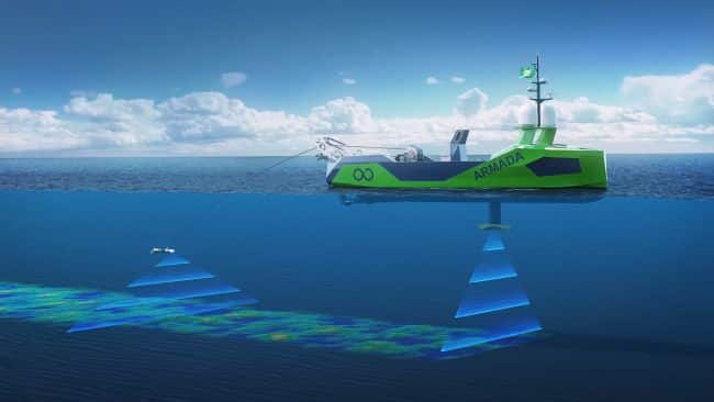 Kongsberg Robotic Ship Fleet Zero Emission Armada