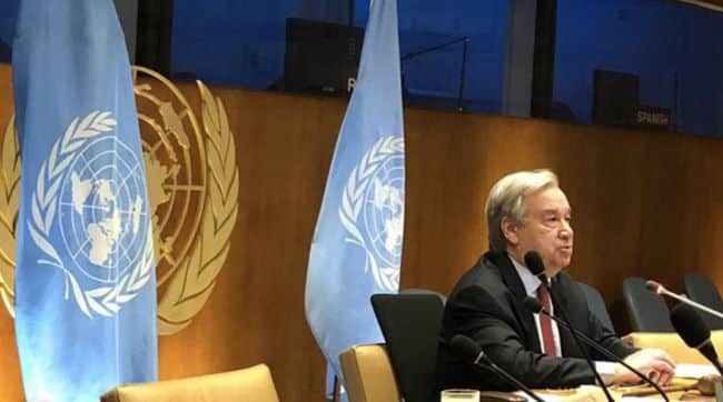 UN Secretary-General Speaks Out On Seafarers' Repatriation