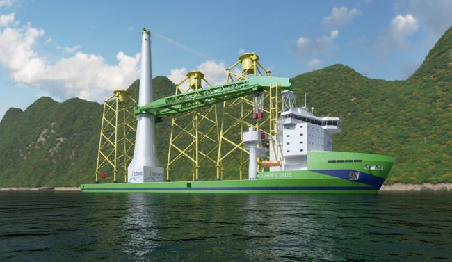 Huisman To Deliver High-Tech Offshore Mast Crane For Wind Turbine Installation