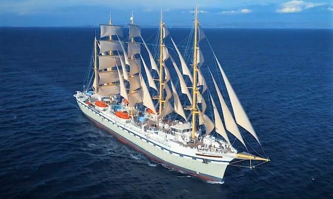 Her Majesty Flying Clipper _ largest sailing ship
