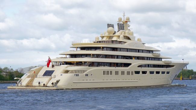 Crew Of Russian Billionaire’s Superyacht Fired Owing To Sanctions: Reports
