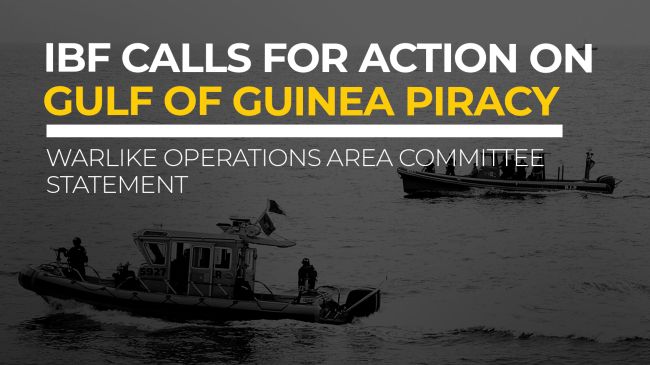 90% of Maritime Kidnappings Take Place In Gulf of Guinea, IBF Calls For Strict Action