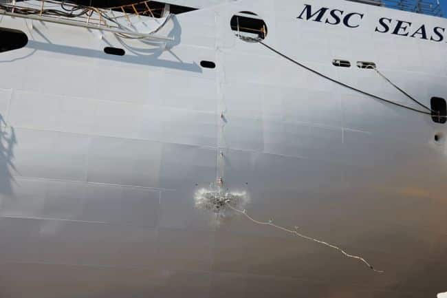 MSC Seashore Fincantieri float out