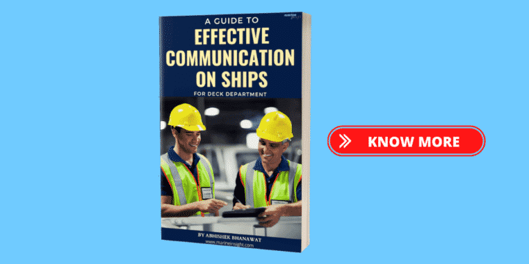 New eBook: A Guide To Effective Communication On Ships – For Deck Department [40% OFF]
