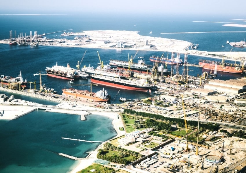 Dubai port