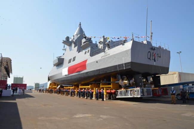 Fincantieri Launches The First Patrol Vessel For Qatar