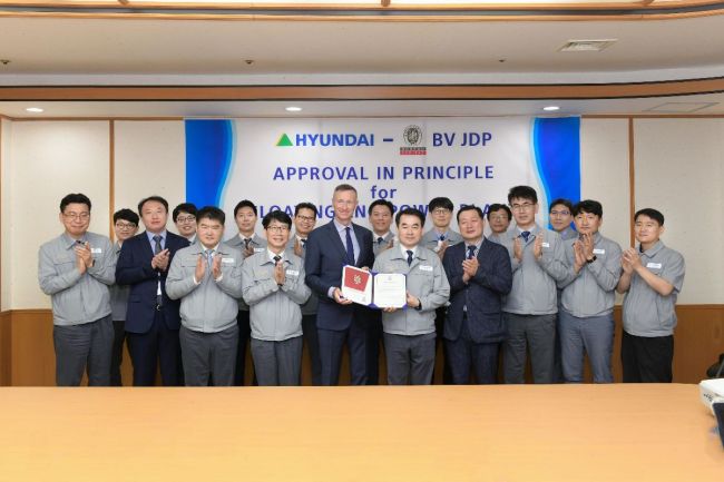 HHI Granted Bureau Veritas AiP For Hi-FL2P, Hyundai’s Innovative ‘All-In-One’ FLNG Power Solution