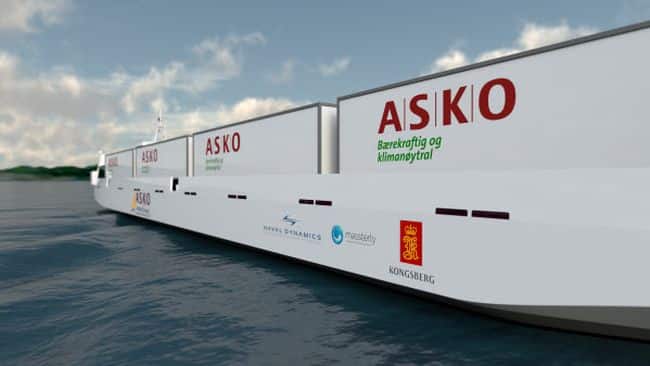 Kongsberg And Massterly To Equip And Operate Two Zero-Emission Autonomous Vessels For ASKO