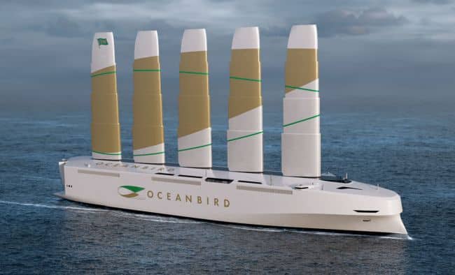 Oceanbird – The World’s Largest Wind-Powered Cargo Vessel