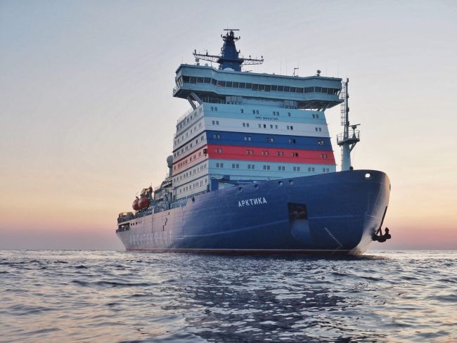 Russia's New Nuclear Icebreaker- World's Largest Is Embarking On Arctic Voyage - Arktika