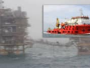 124-rescued-ship oil-rig-collision-1-dead - Dayang Topaz