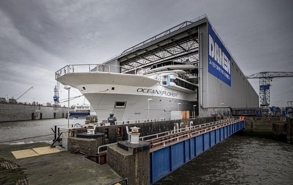 OceanXplorer at Damen Shiprepair Rotterdam LR