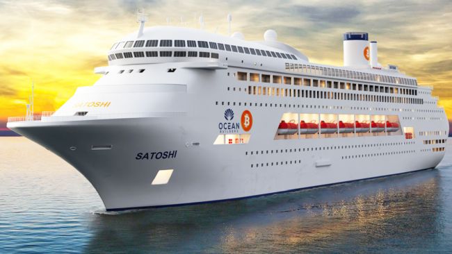 Satoshi crypto-cruise-ship