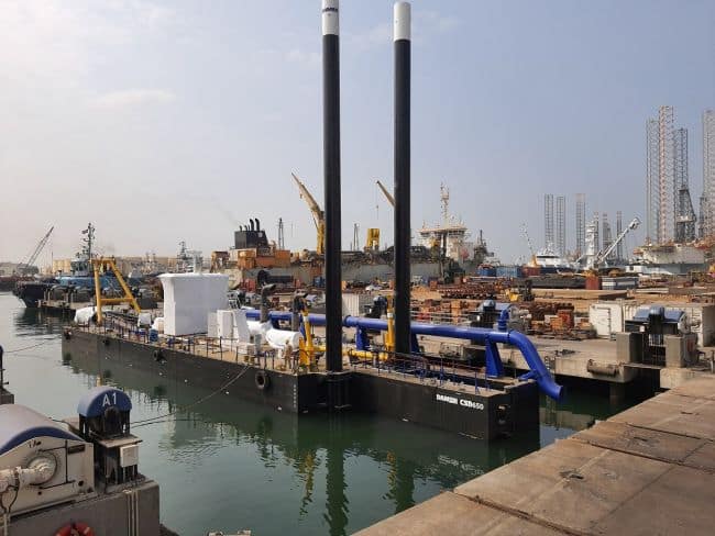 Damen launches its first Middle East-built CSD650 LR