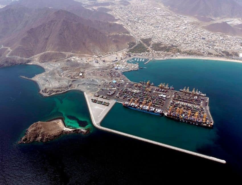 Port of Khor Al Fakkan