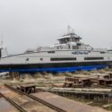BC Ferries’ fourth Island Class vessel launches at Damen Shipyards Galati in Romania.
