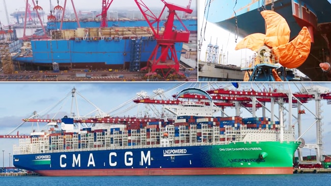 CMA CGM – XXL Site: Behind The Scenes Of World’s Largest LNG-Powered Container Ships Project