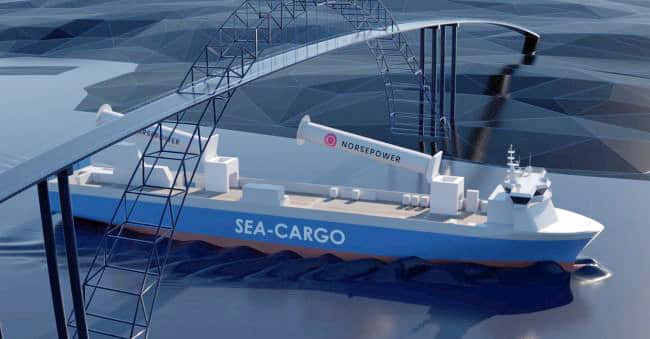 Norsepower Receives Order For Installation Of The World’s First Tiltable Rotor Sail