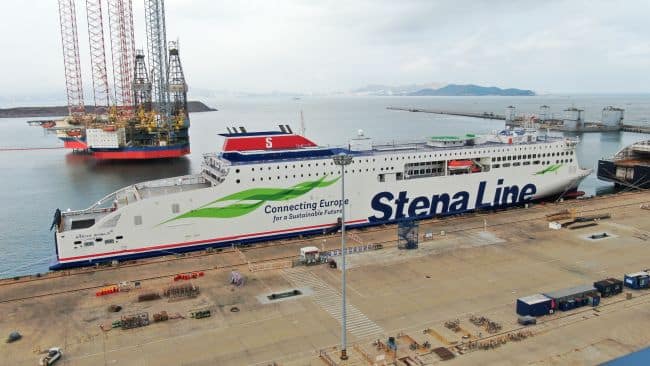 Stena Line Takes Delivery Of Third Next-Gen E-Flexer RoPax Ferry To Join Irish Sea Fleet