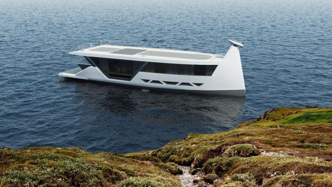 AI-Enabled, Smartphone-Controlled Self-Driving Superyacht - Drakkar S
