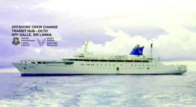 Angria - offshore crew change transit hub