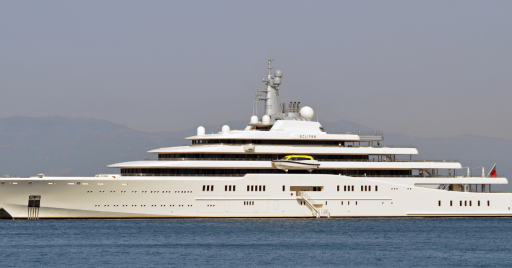 Eclipse mega yacht