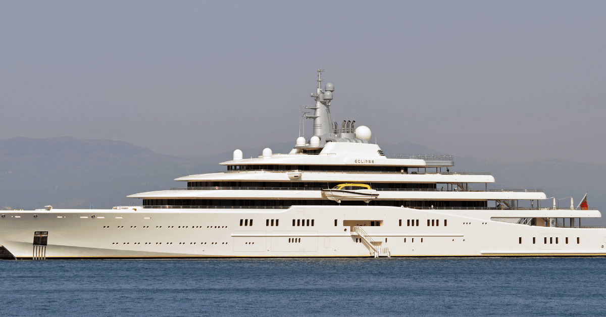 Eclipse mega yacht