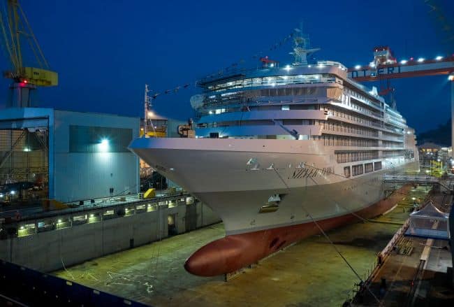 Fincantieri Floats Out 10th Ship In Silversea’s Fleet 'Silver Dawn' In Ancona