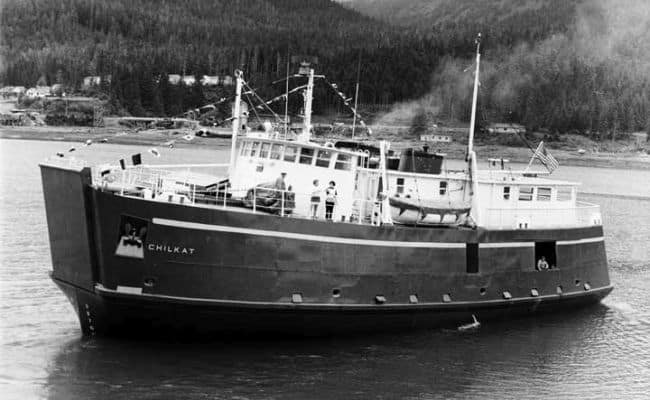 First Alaskan Passenger Ship 'Blue Canoe' Sinks In Windstorm