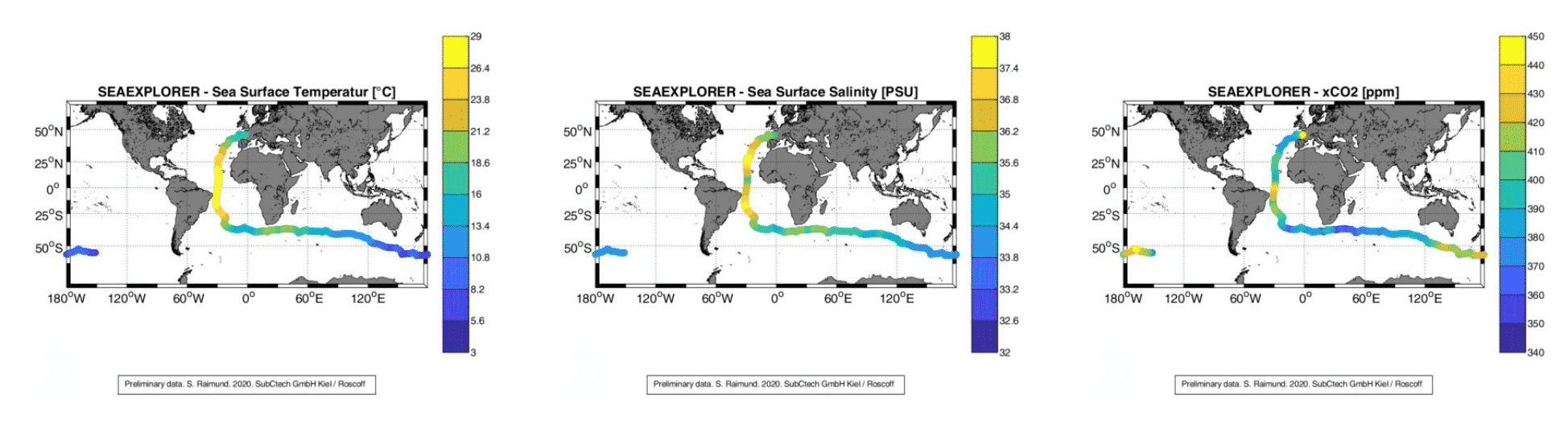 data collected by Seaexplorer is already being used in the Global Carbon Budget 2020