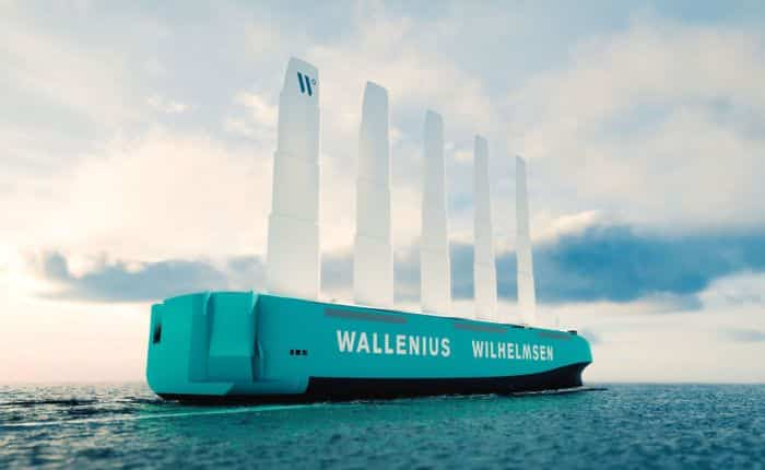 Wallenius Wilhelmsen Unveils First Full-Scale Wind-Powered RoRo Ship ‘Orcelle Wind’