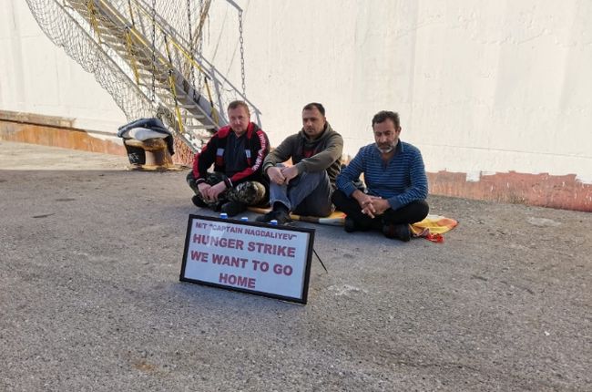 seafarers on hunger strike palmali