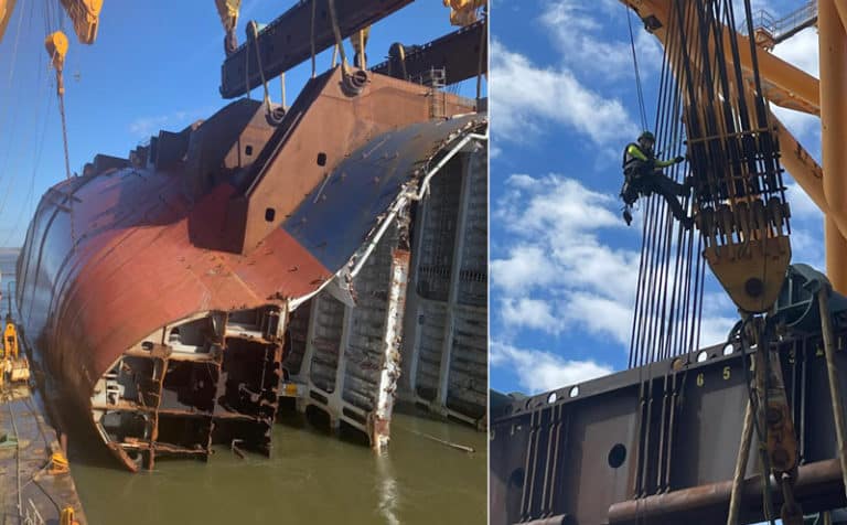 Capsized Golden Ray Salvage Operation Going Slow, To Be Continued Till June