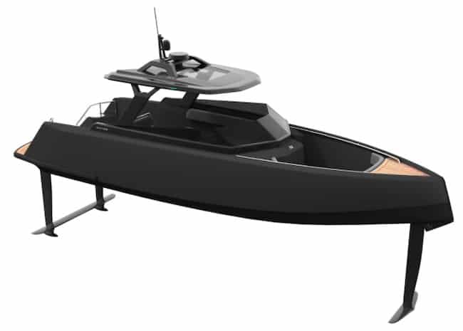 High-Tech Boat Building Startup Navier Aims High With First U.S. Foiling Electric Powerboat