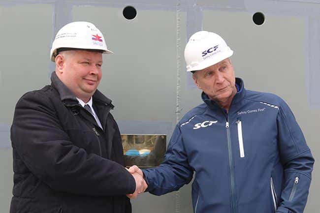 The first chemical tanker of MR type has been laid down at the Zvezda Shipbuilding Complex - SCGF