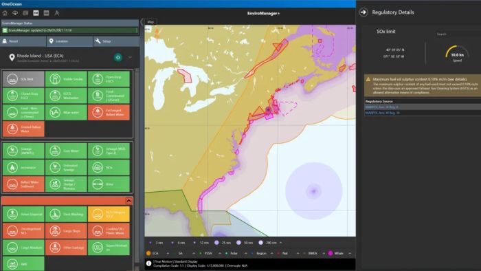 OneOcean Launches The Next-Generation Of Its Voyage Planning Platform
