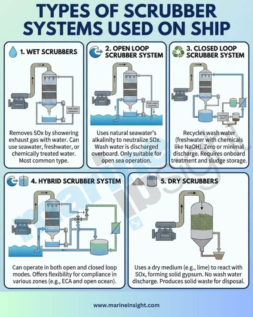 types of scrubber