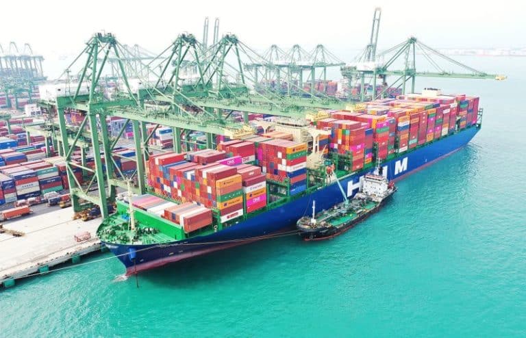 HMM’s First Of Eight New 16,000 TEU-Class Containerships Fully Laden On Maiden Voyage