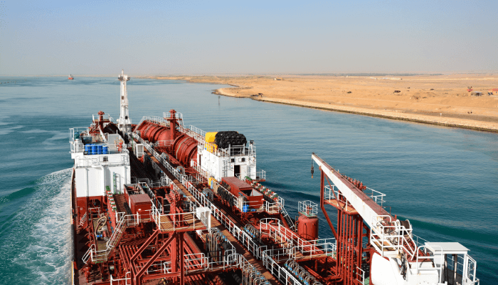 Tankers Ran Aground In Suez Canal