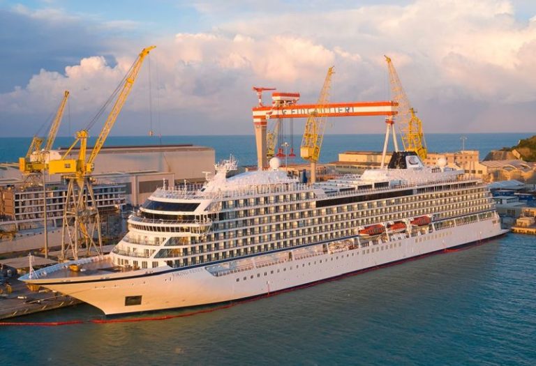 Photos: Fincantieri Delivers New Ocean Cruise Ship “Viking Venus” In Ancona