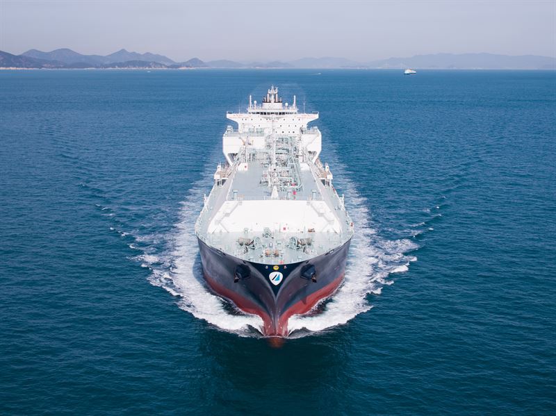 Minerva Kalymnos’ is one of five Minerva Gas LNG Carriers to be covered by long-term Wärtsilä Optimised Maintenance agreements. © Minerva Gas Inc