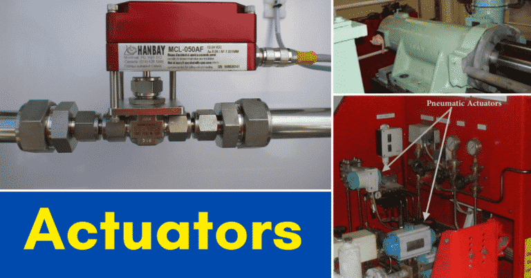What are Actuators and Different Types of Actuators Used on Ships