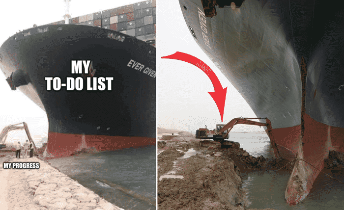Viral Memes Of Suez Canal Excavator Made Him Work Harder To Free The Ship